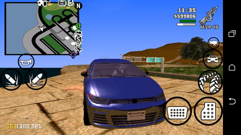 Gta V Dinka Blista V 2 Dff Only For Android Gtaland Net