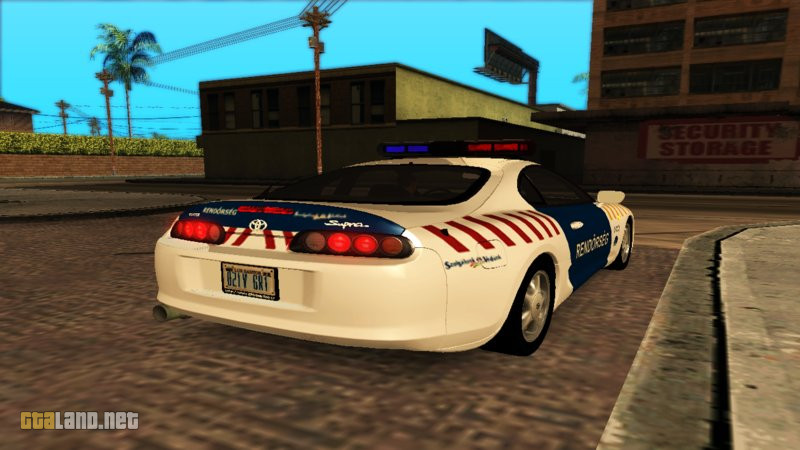 Toyota Supra Magyar Police Gtaland Net - roblox police division offcier gtalandnet