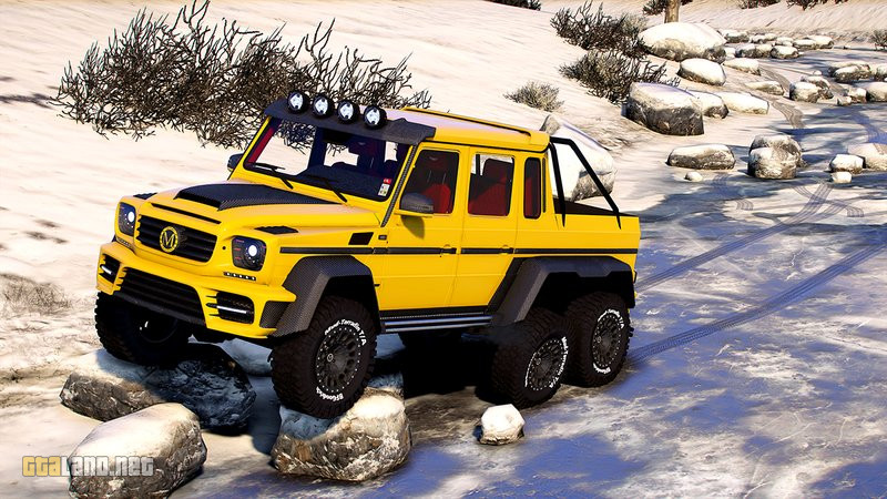 Mercedes Mansory Gronos 6x6 Xtreme Add On Replace