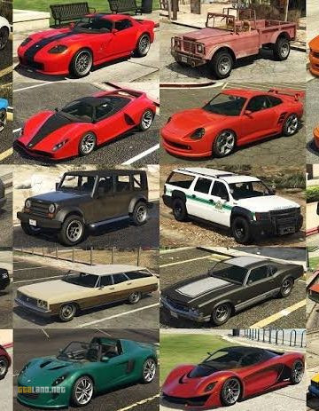 GTA V Full Automobile Pack For Android