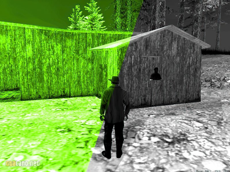 how to use night vision gta