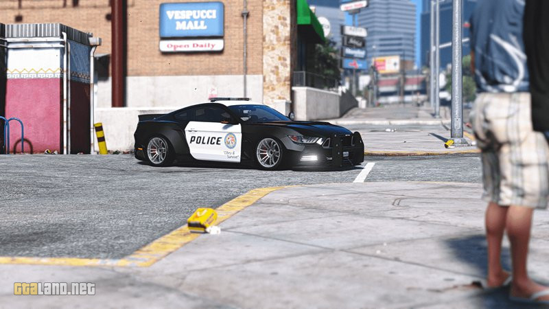 2015 Police Liberty Walk Mustang Gt Add On Gtaland Net
