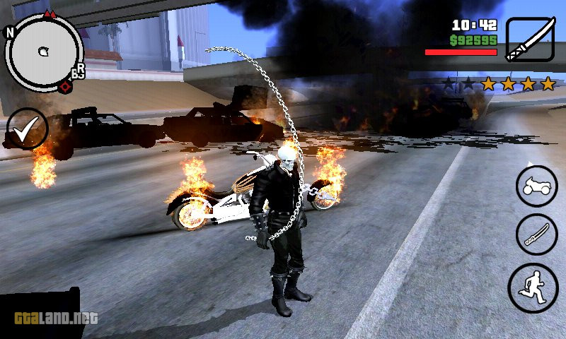 gta 5 ghost rider mod