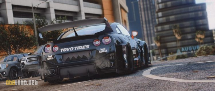 Nissan GTR R35 Liberty Walk Silhouette [Add-On|Template] - GTALand.net