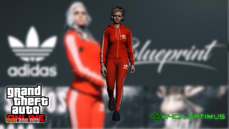 Articulation Pygmalion hand GTA Online Female Outher Adidas SweatSuits - GTALand.net