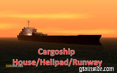 Cargoship House Helipad Runway Gtaland Net - helipad roblox