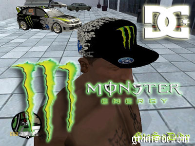 ken block monster energy hat