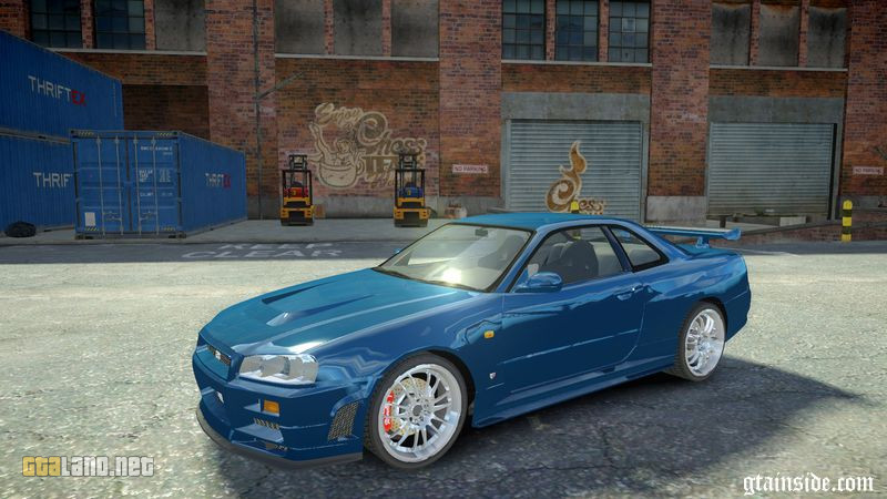 Nissan Skyline Gt R R34 Fast And Furious 4 Gtaland Net