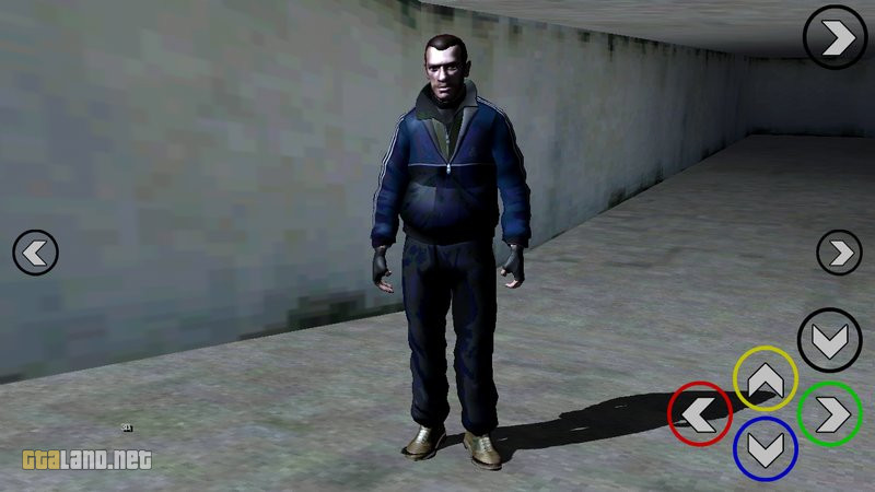 Niko Bellic In Blue Jacket For Mobile Gtaland Net