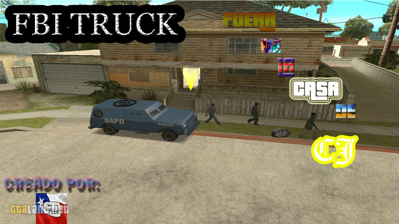 9400 Mod Fbi Truck Gta Sa  Latest