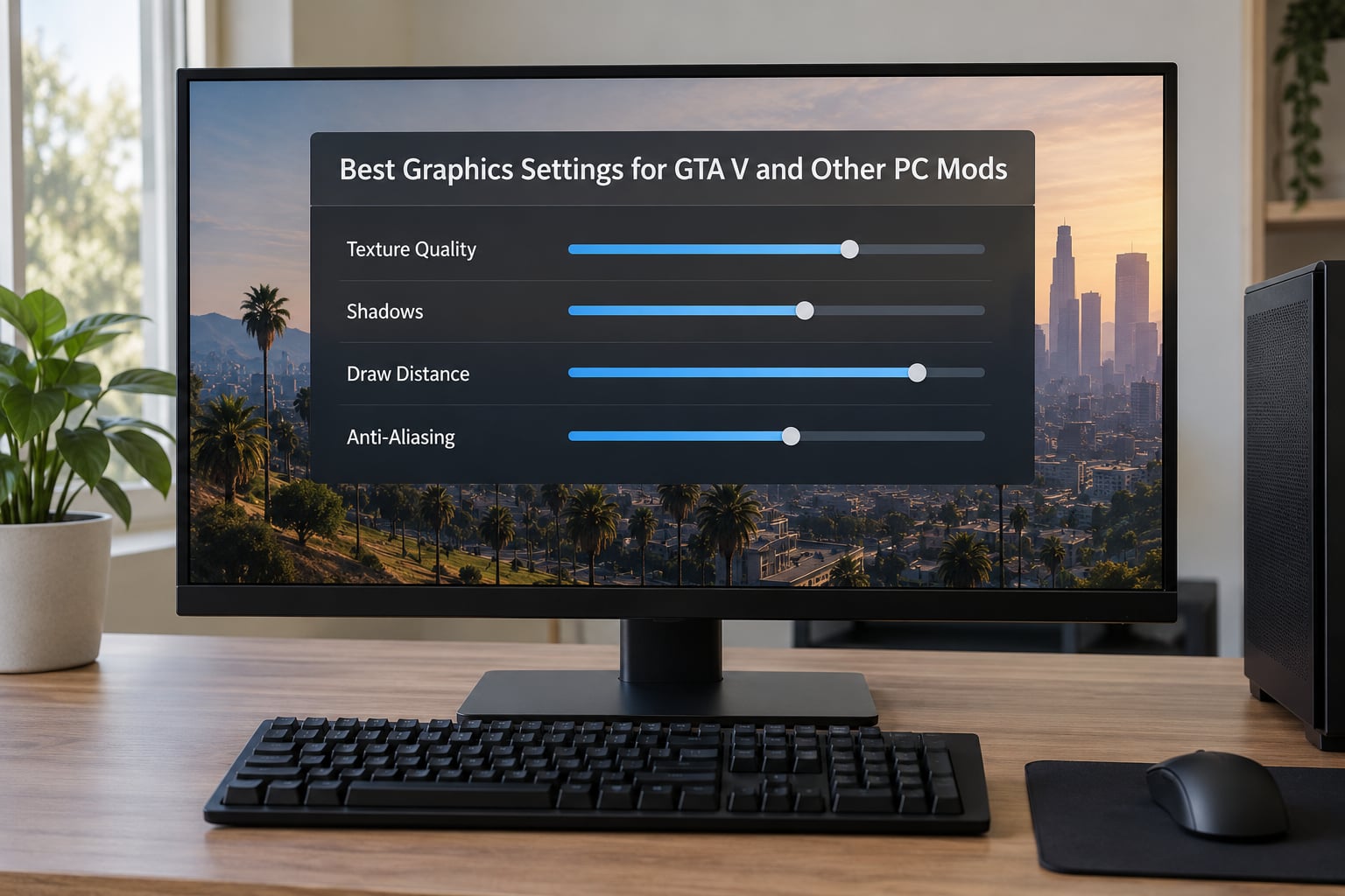 Best Graphics Settings for GTA V and Other PC Mods