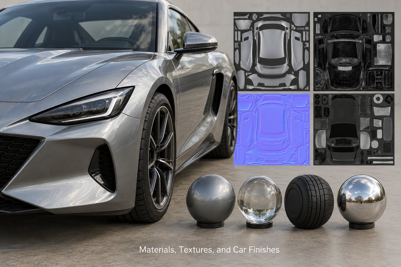 Materials, Textures, and Car Finishes
