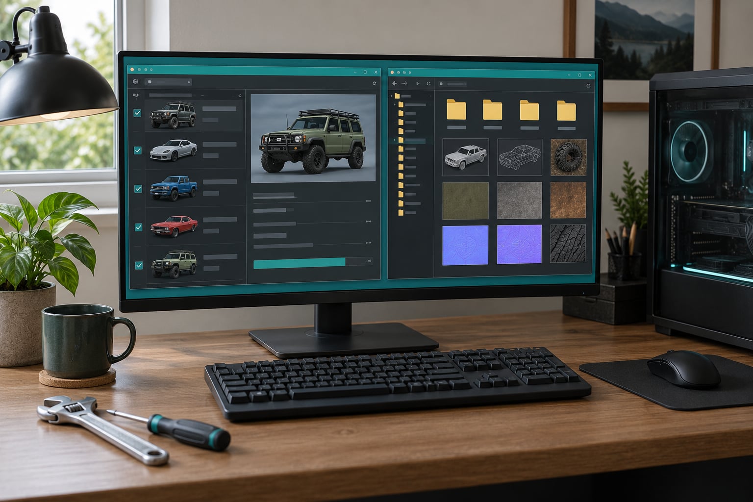 how to fix missing textures after installing a car mod