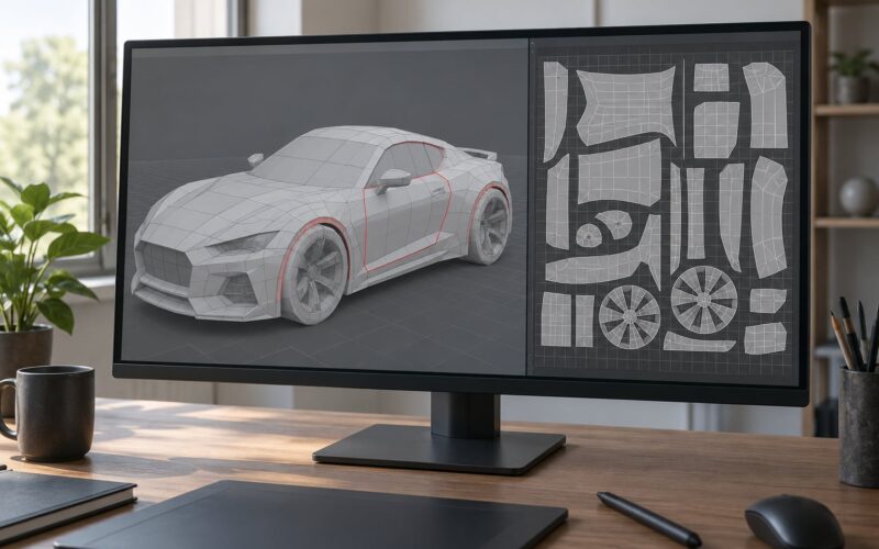 How to Unwrap UV Maps for a Car Model in Blender (October 2026)