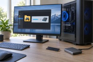 how to move a modded game to another drive