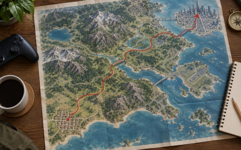 How to Explore a Map Without Fast Travel in GTA (2026)