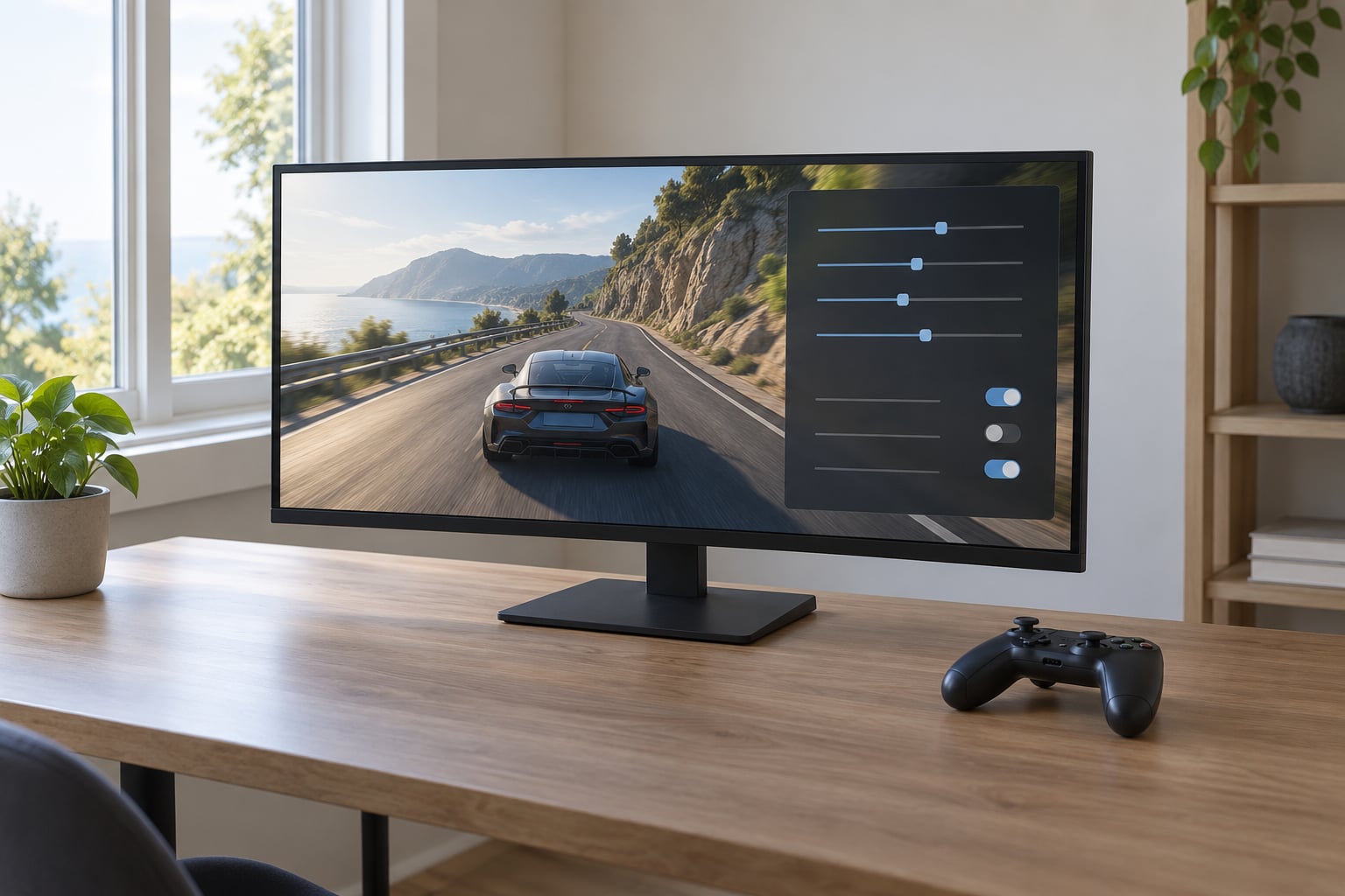 how to fix motion sickness in open world driving games