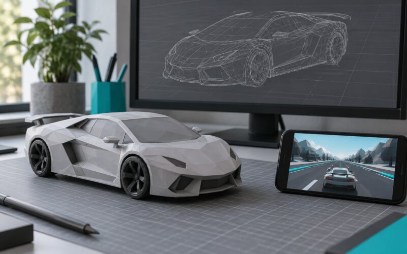 How to Make a Lowpoly Car for Mobile Game Mods: Easy (2026)