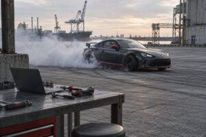 how to make a drift setup for a modded car