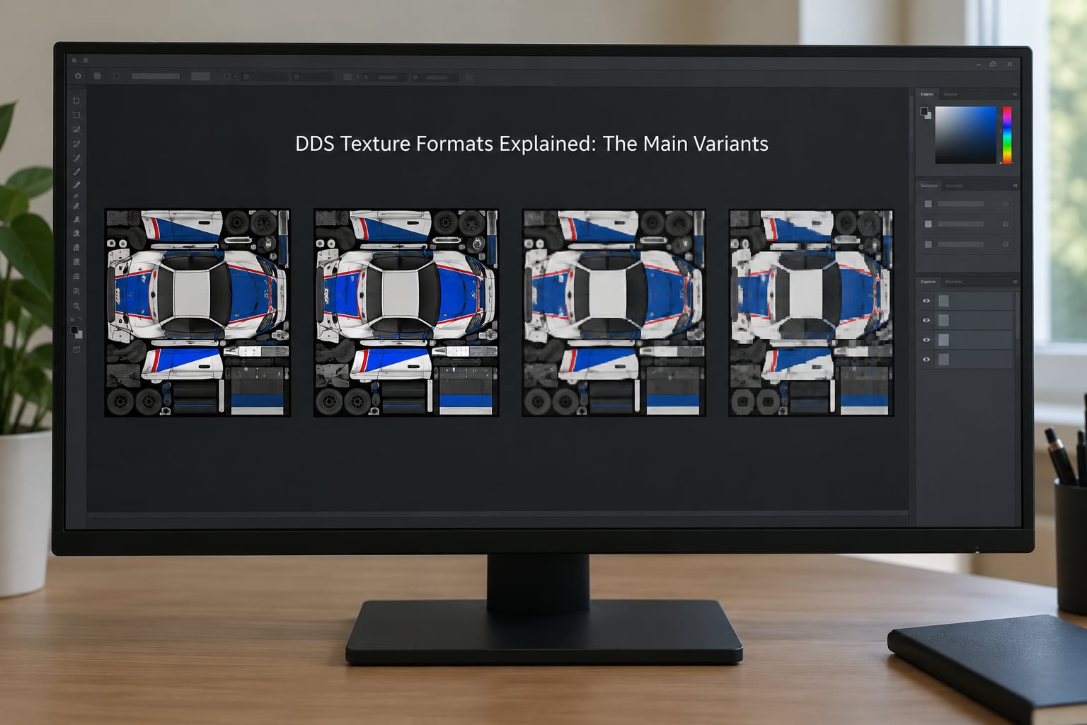 DDS Texture Formats Explained: The Main Variants