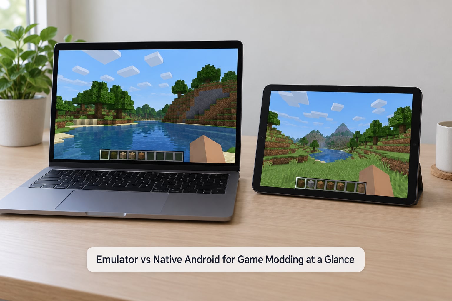 Emulator vs Native Android for Game Modding at a Glance