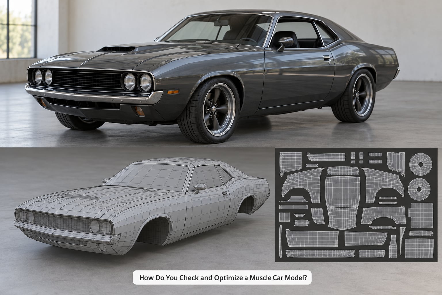 How Do You Check and Optimize a Muscle Car Model?