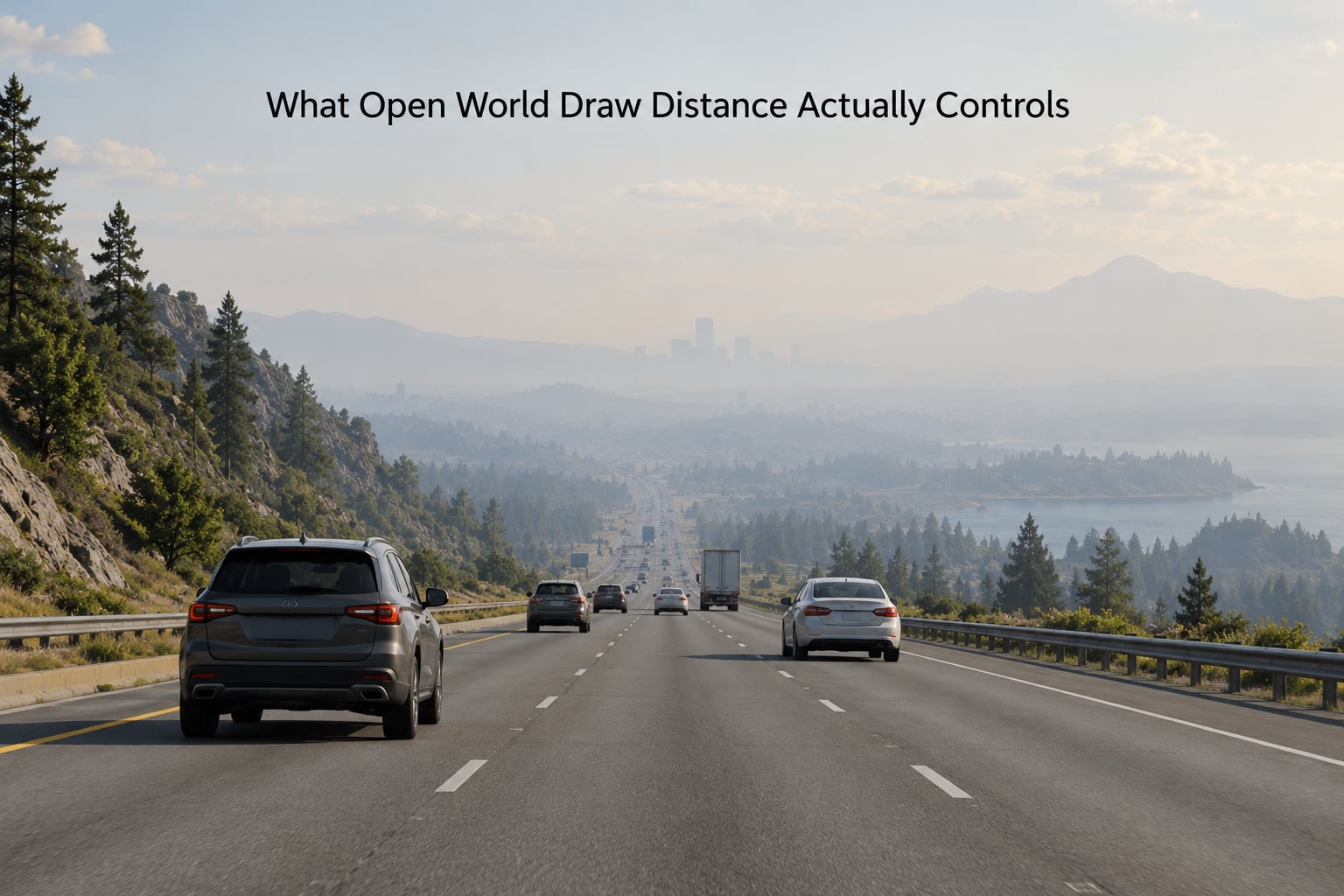 What Open World Draw Distance Actually Controls
