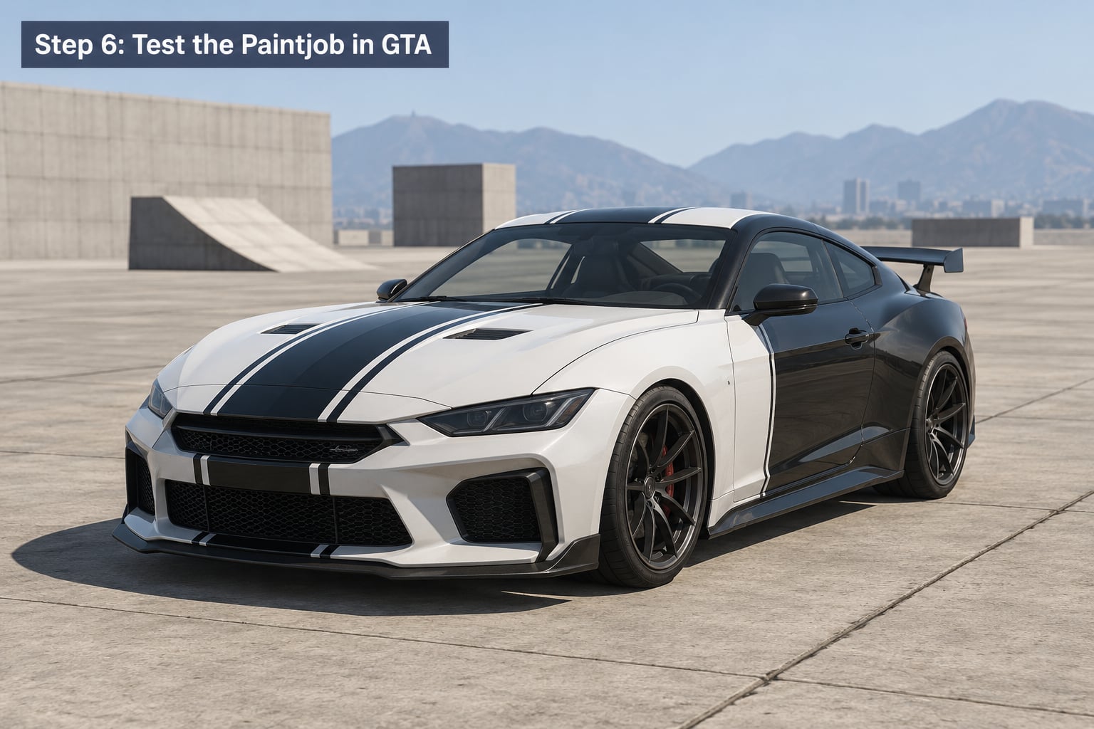 Step 6: Test the Paintjob in GTA