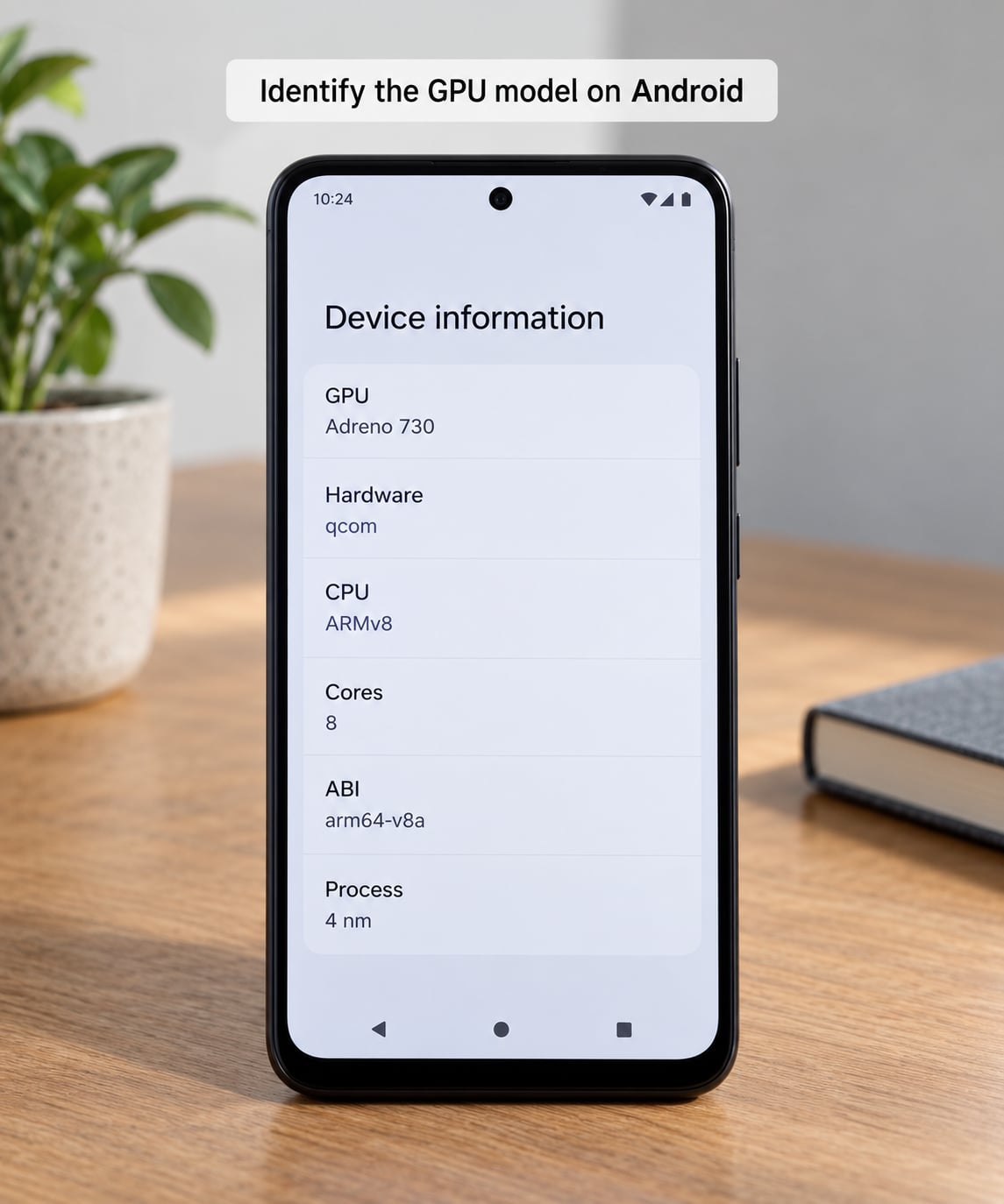 Identify the GPU model on Android