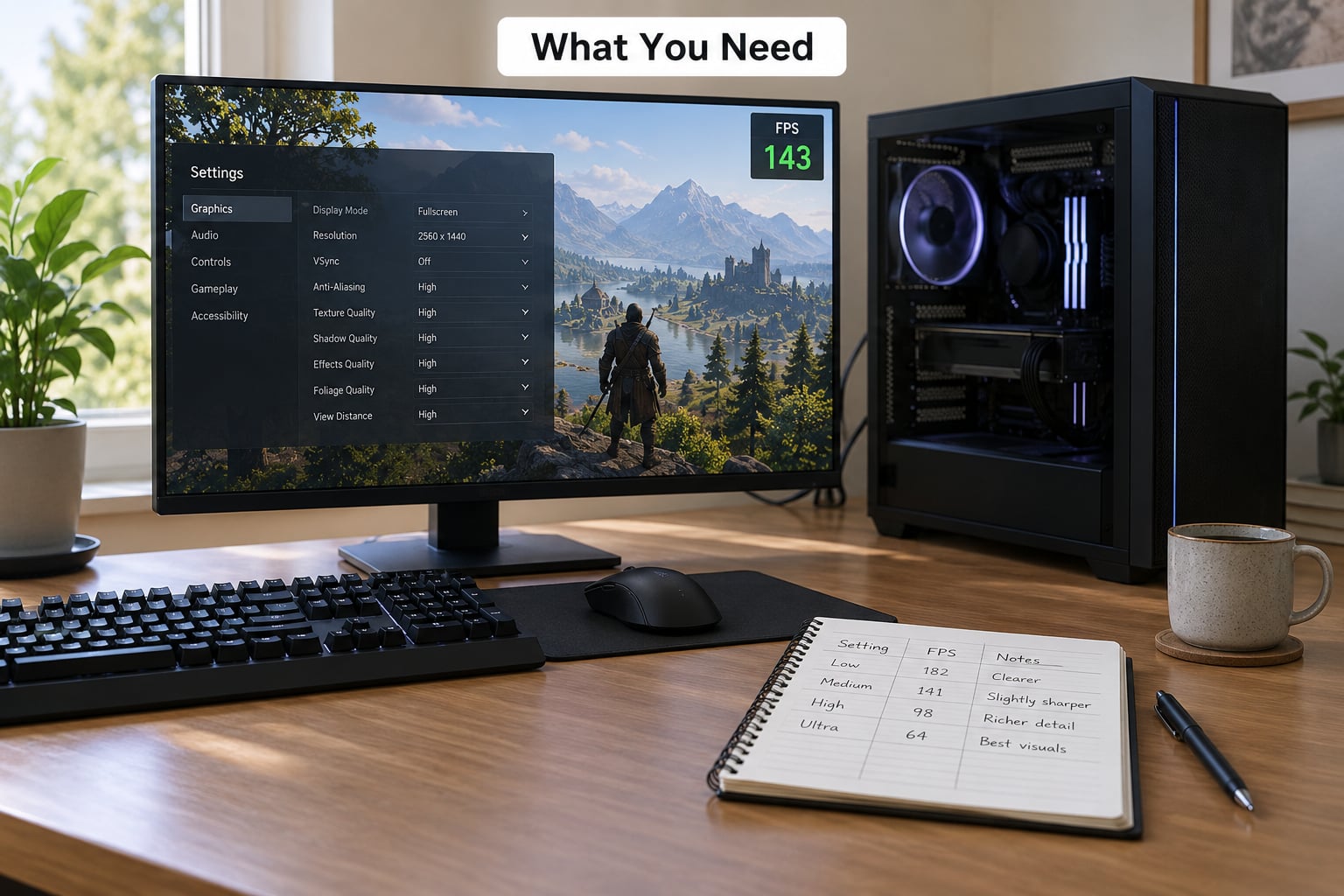 What You Need