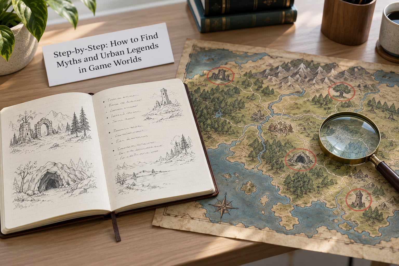 Step-by-Step: How to Find Myths and Urban Legends in Game Worlds