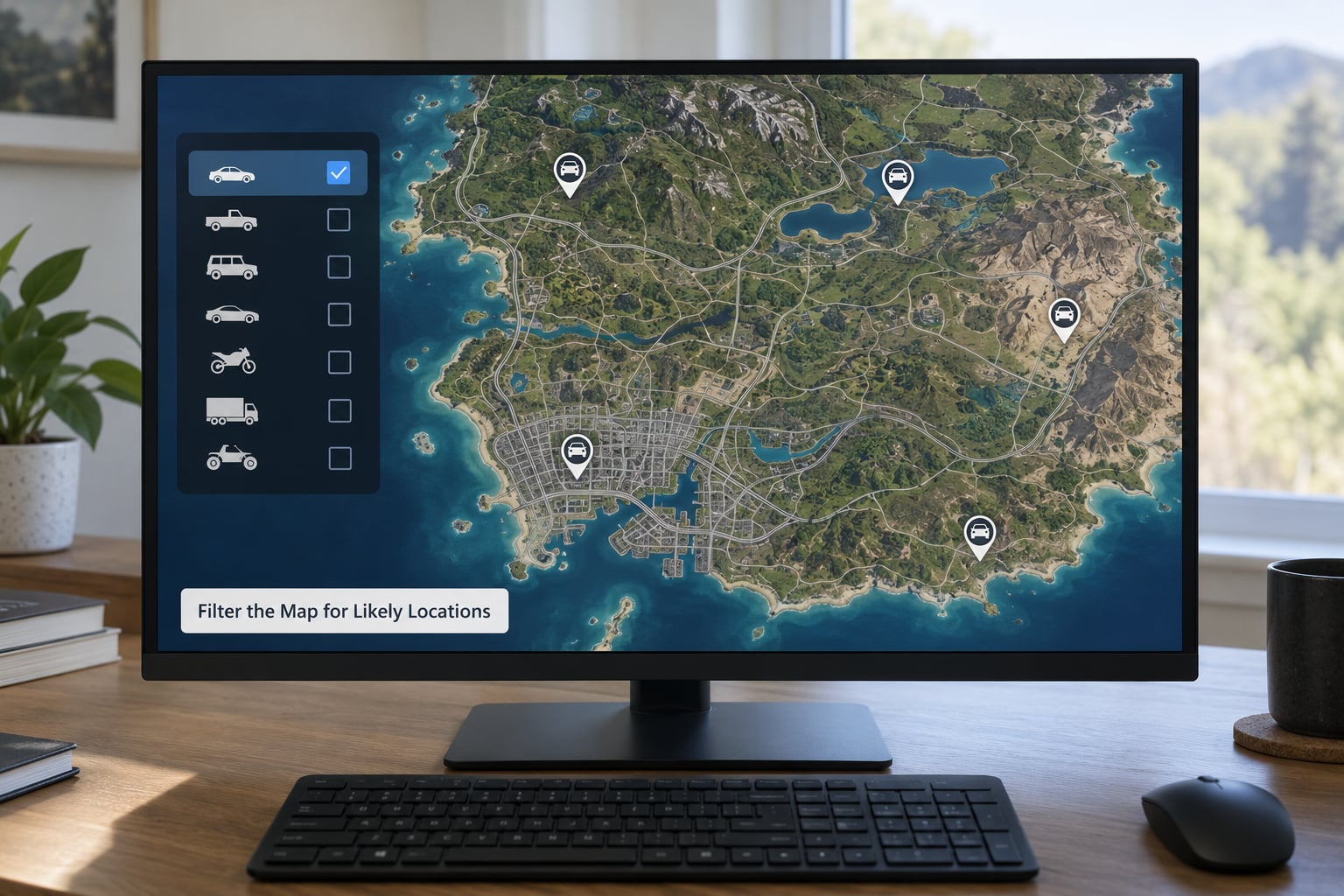 Filter the Map for Likely Locations