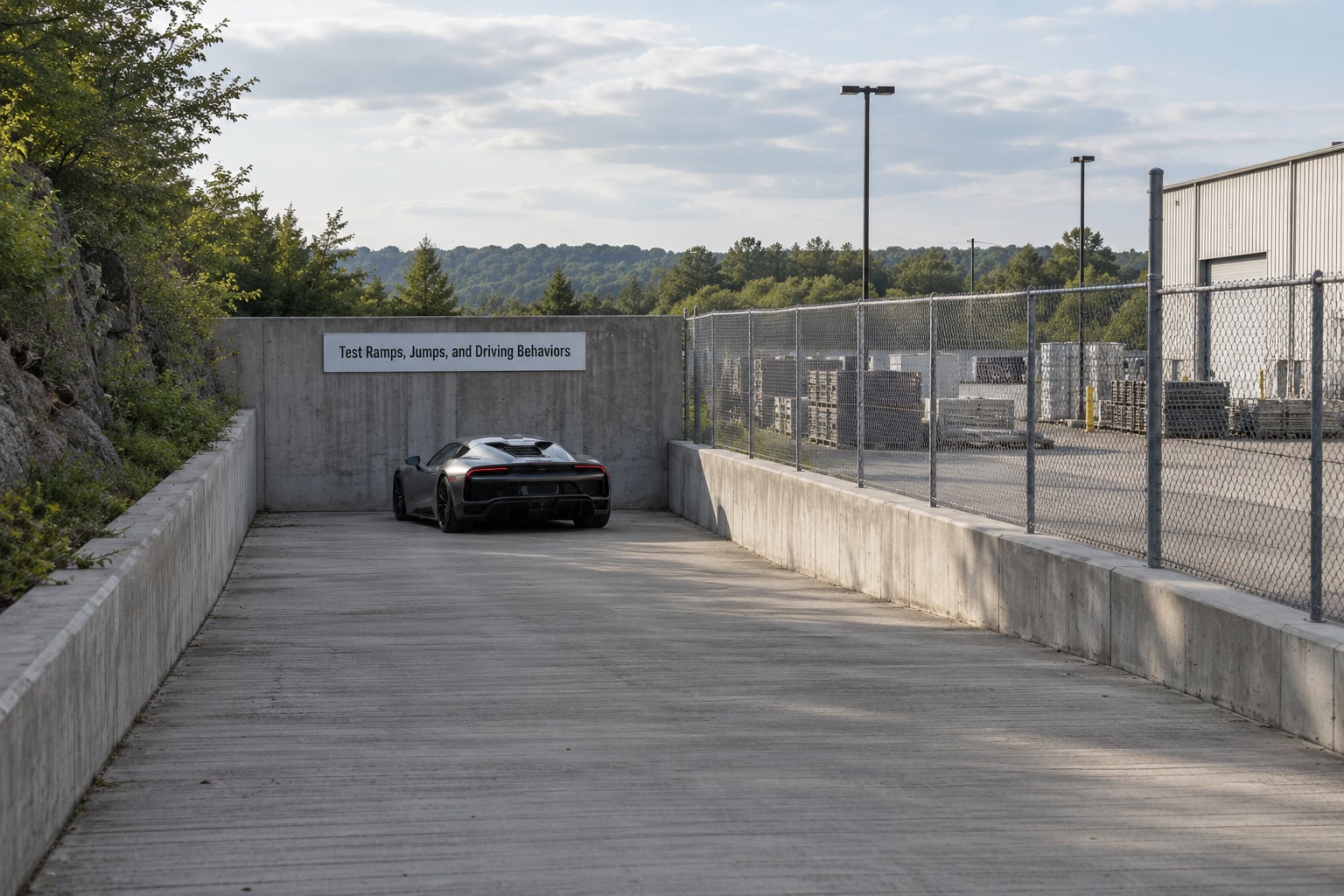 Test Ramps, Jumps, and Driving Behaviors