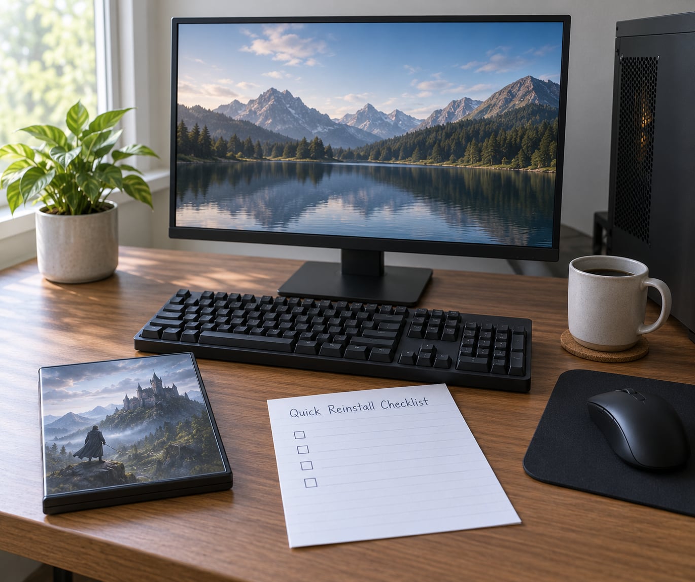 Quick Reinstall Checklist