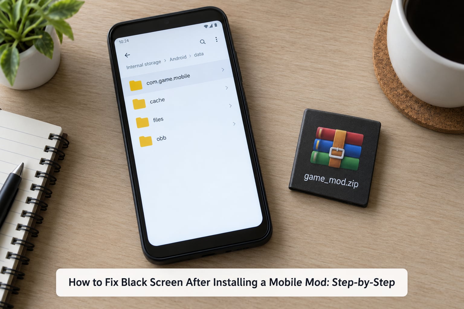 How to Fix Black Screen After Installing a Mobile Mod: Step-by-Step