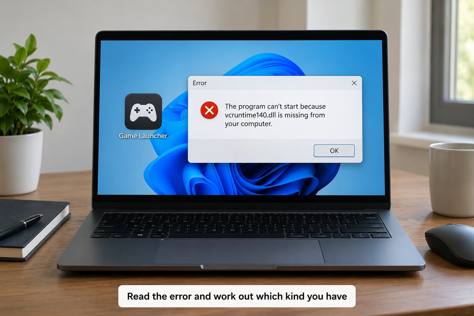 Read the error and work out which kind you have