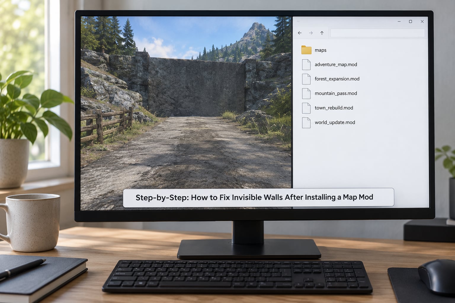 Step-by-Step: How to Fix Invisible Walls After Installing a Map Mod
