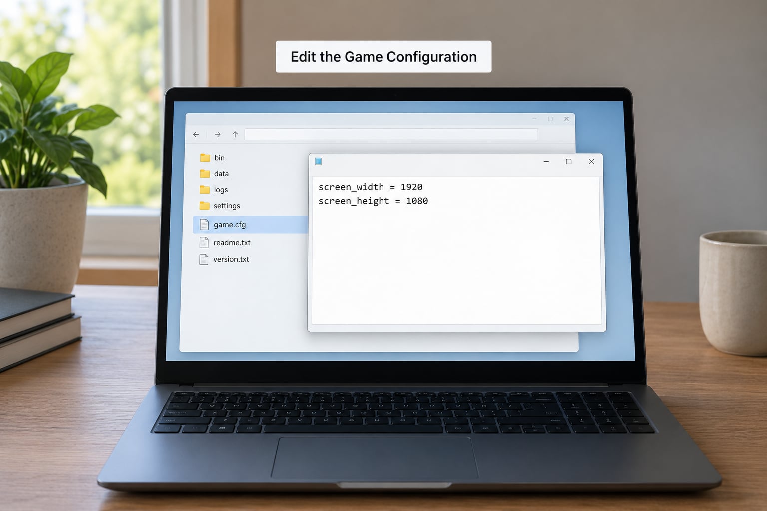 Edit the Game Configuration