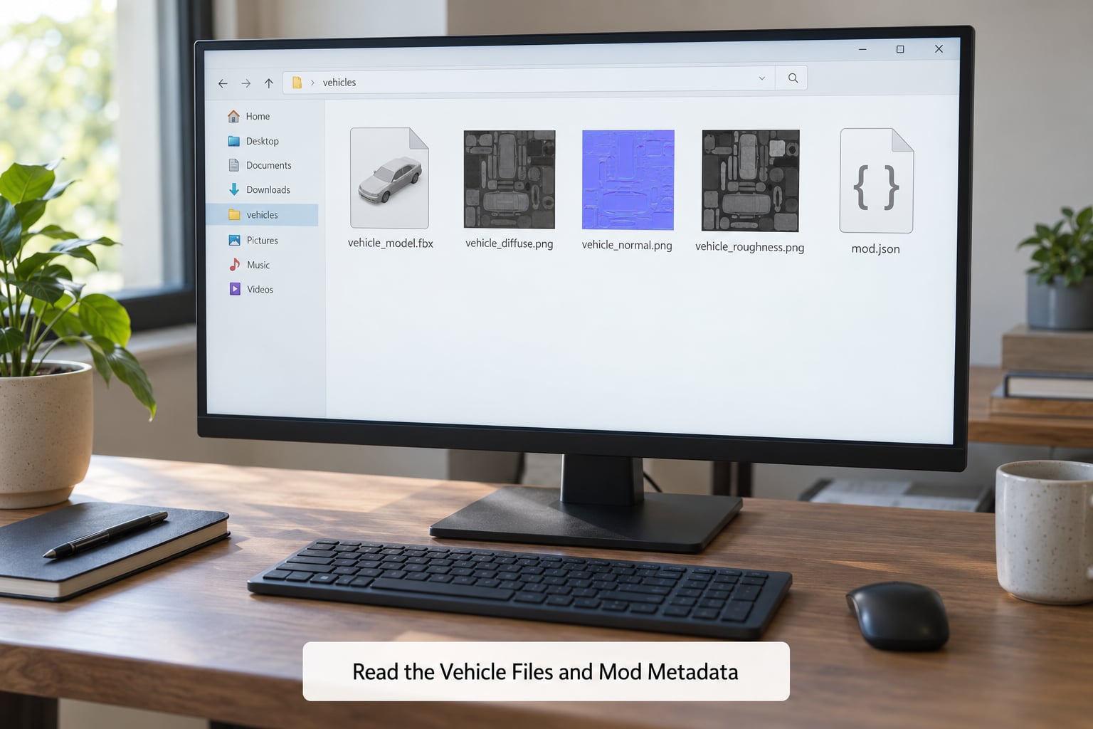 Read the Vehicle Files and Mod Metadata