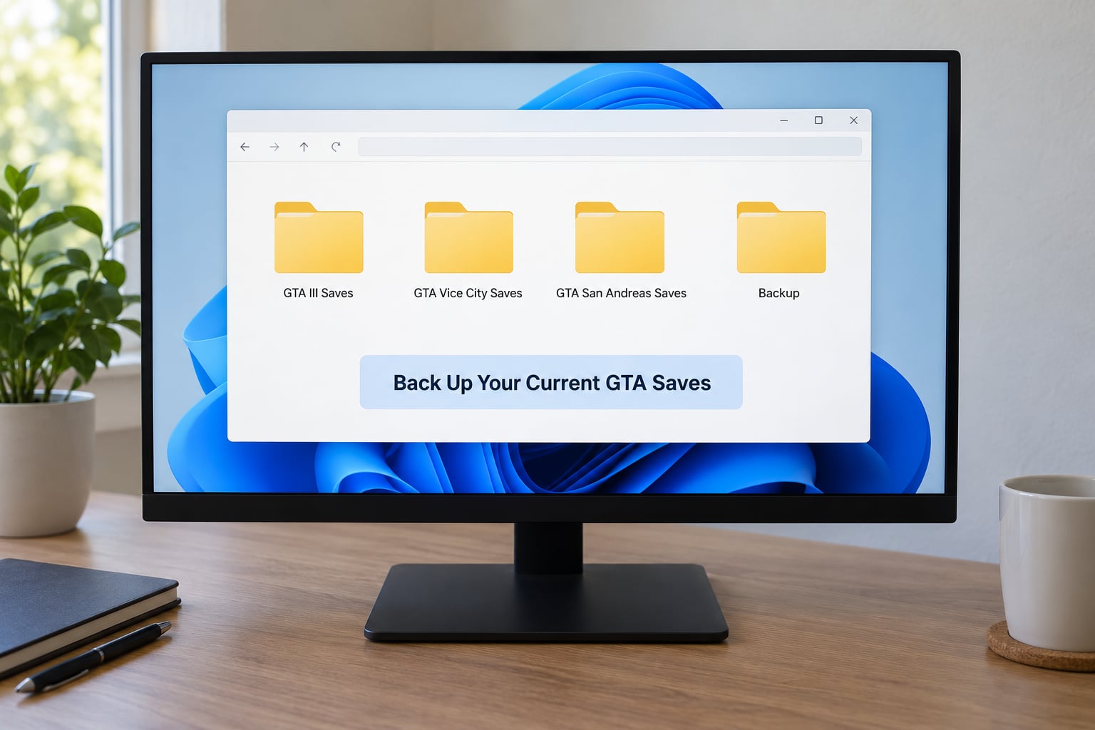 Back Up Your Current GTA Saves