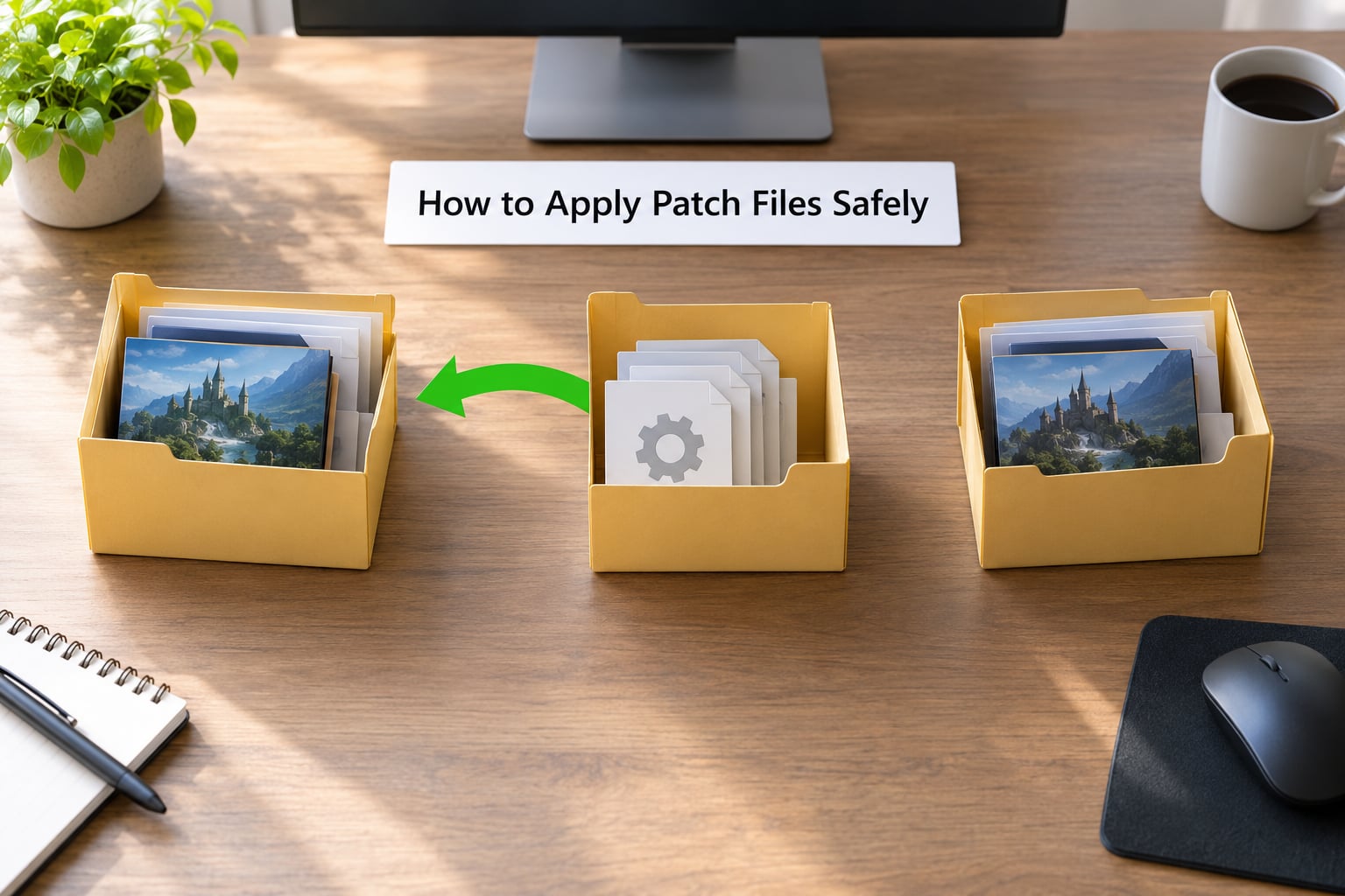How to Apply Patch Files Safely