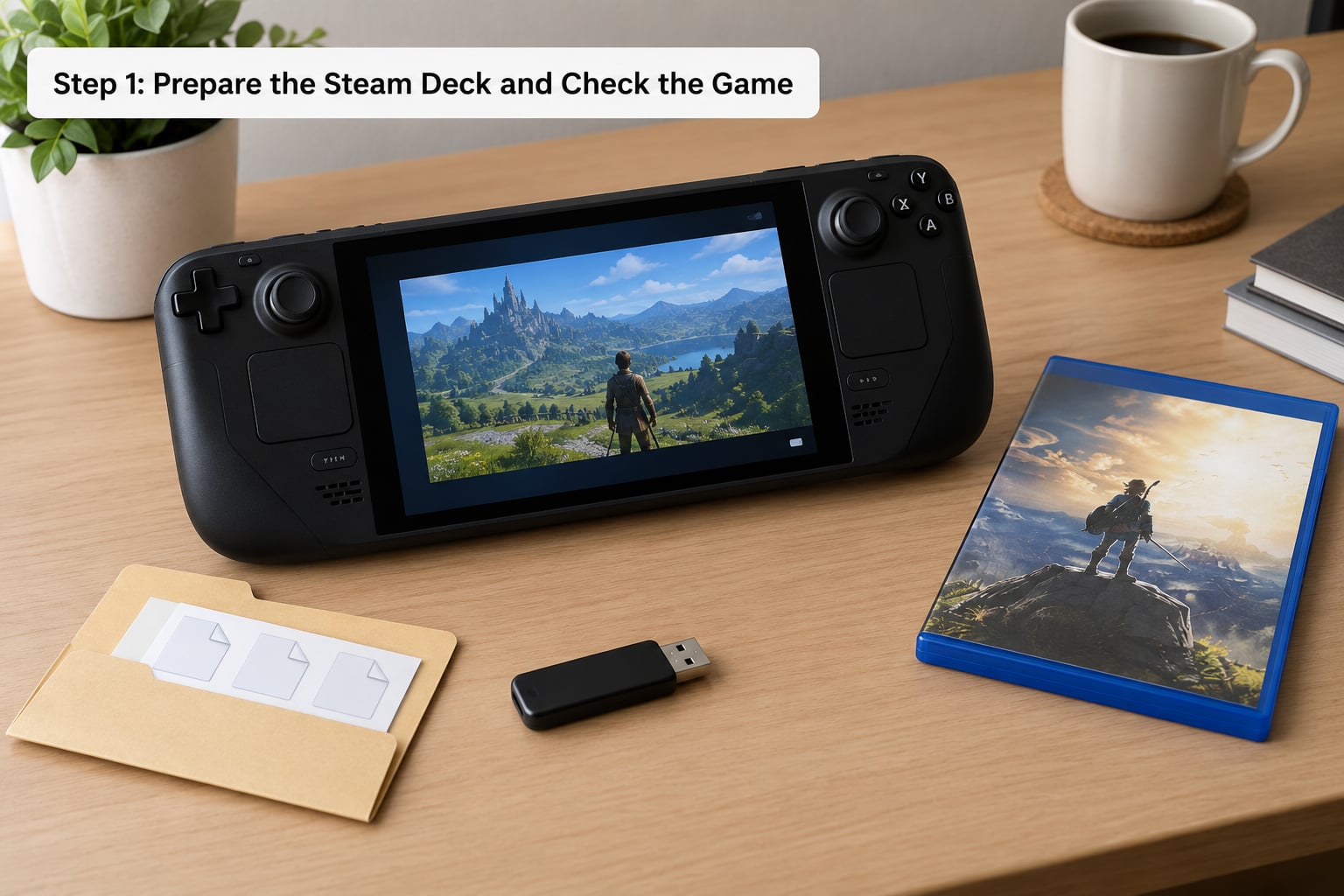 Step 1: Prepare the Steam Deck and Check the Game