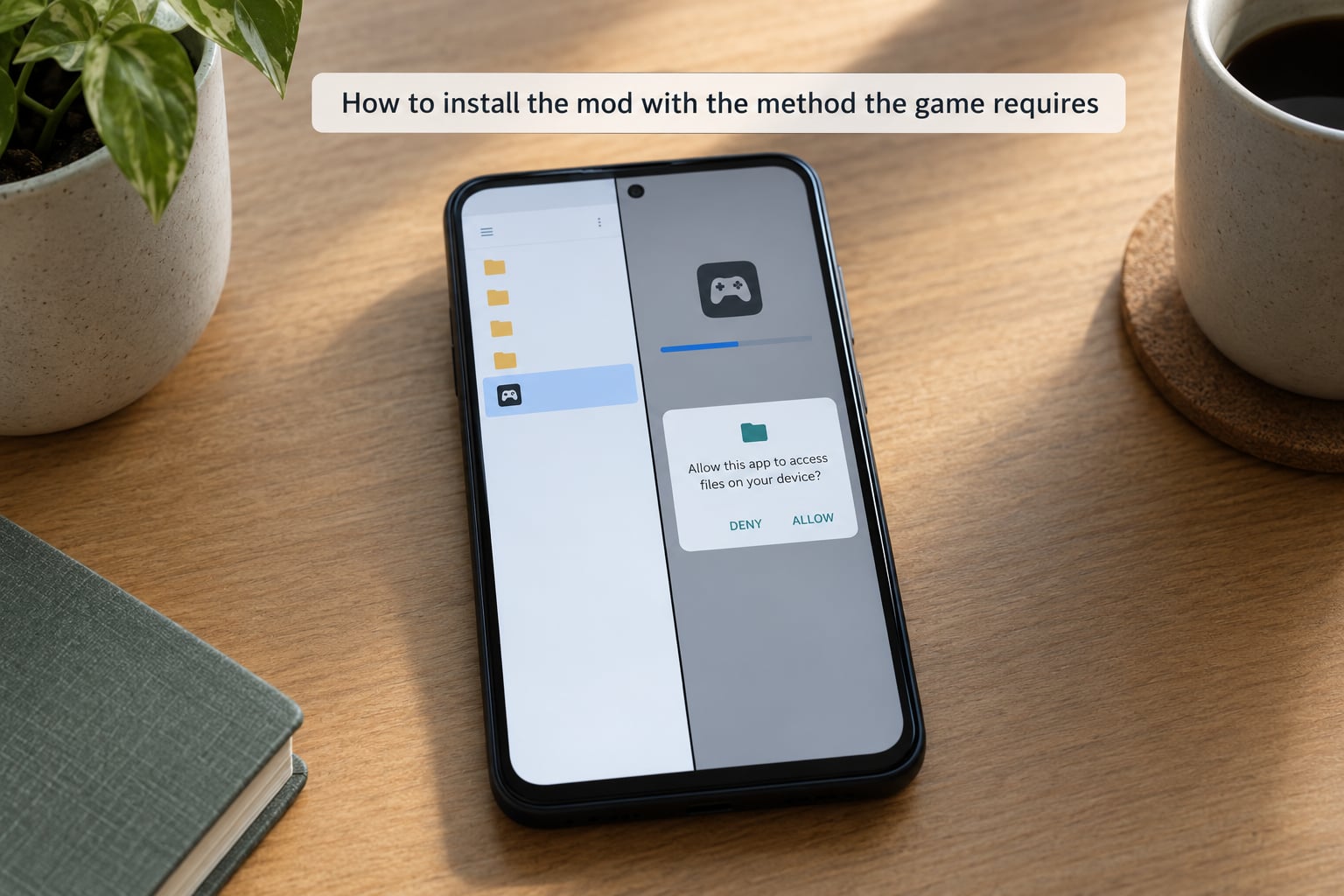 How to install the mod with the method the game requires