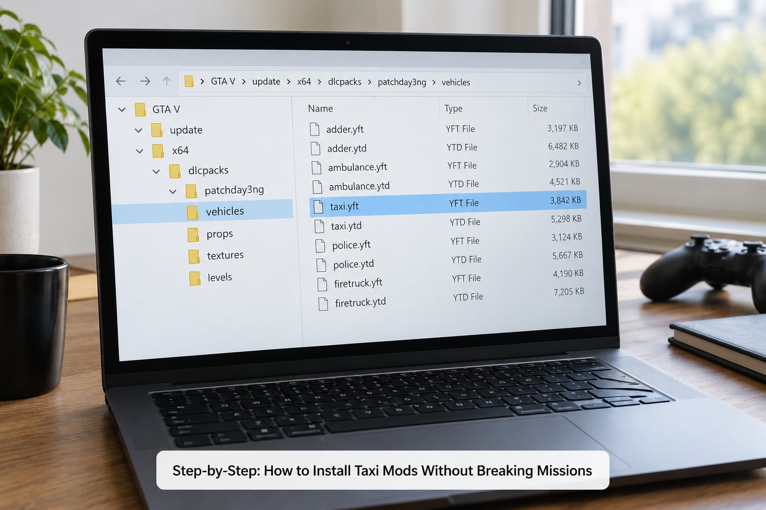 Step-by-Step: How to Install Taxi Mods Without Breaking Missions