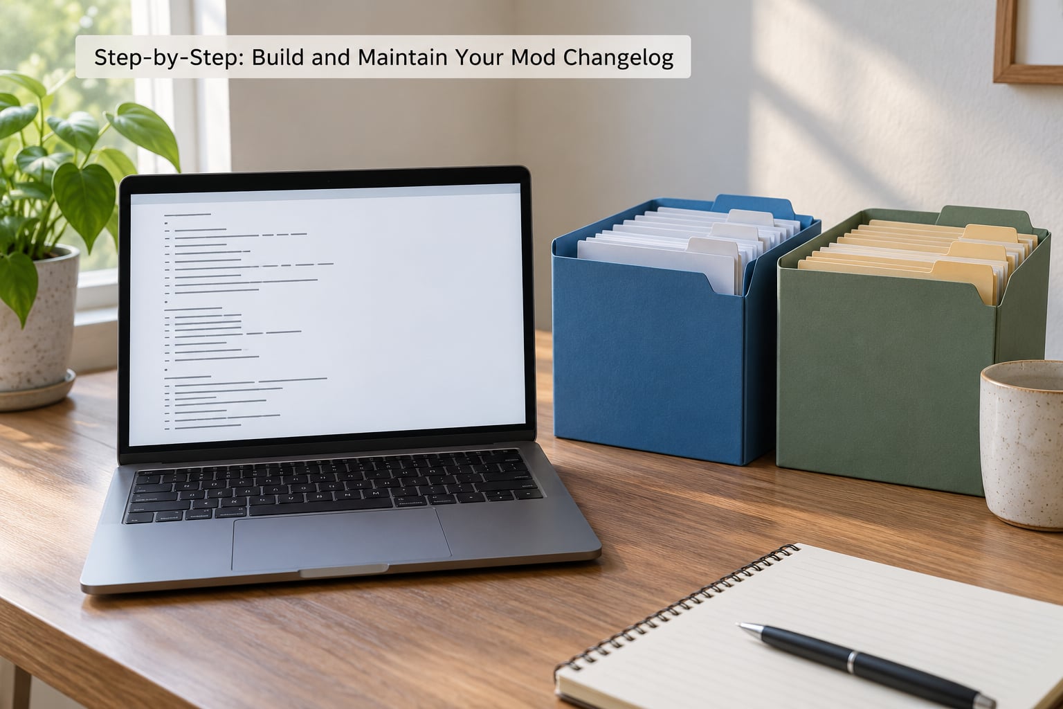 Step-by-Step: Build and Maintain Your Mod Changelog