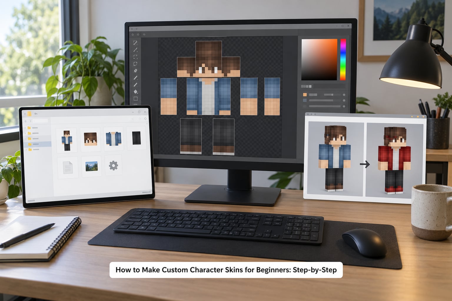 How to Make Custom Character Skins for Beginners: Step-by-Step