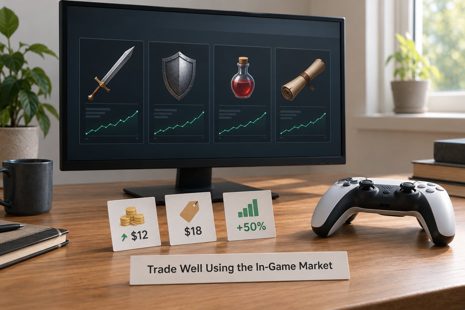 Trade Well Using the In-Game Market