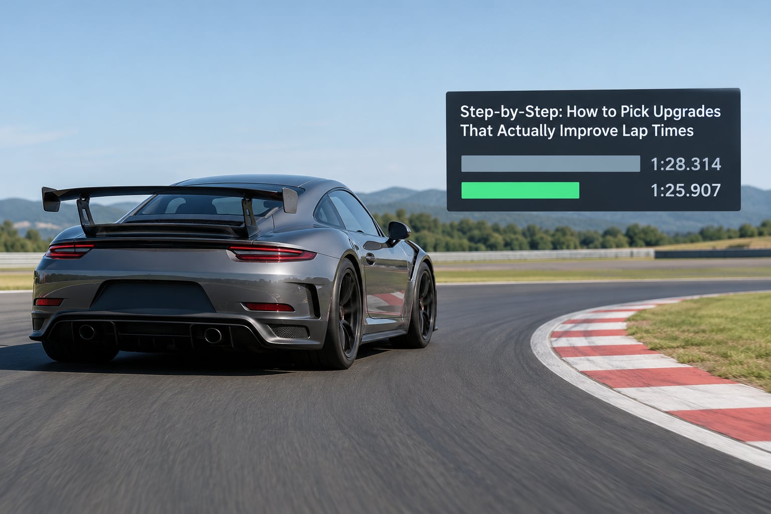 Step-by-Step: How to Pick Upgrades That Actually Improve Lap Times