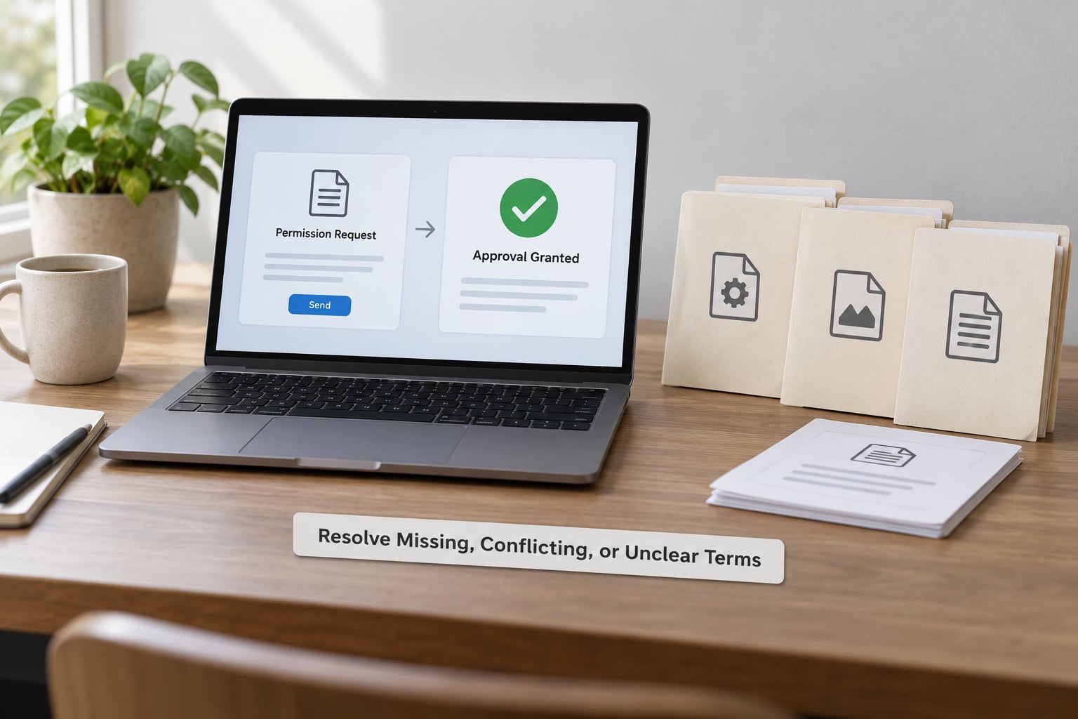 Resolve Missing, Conflicting, or Unclear Terms