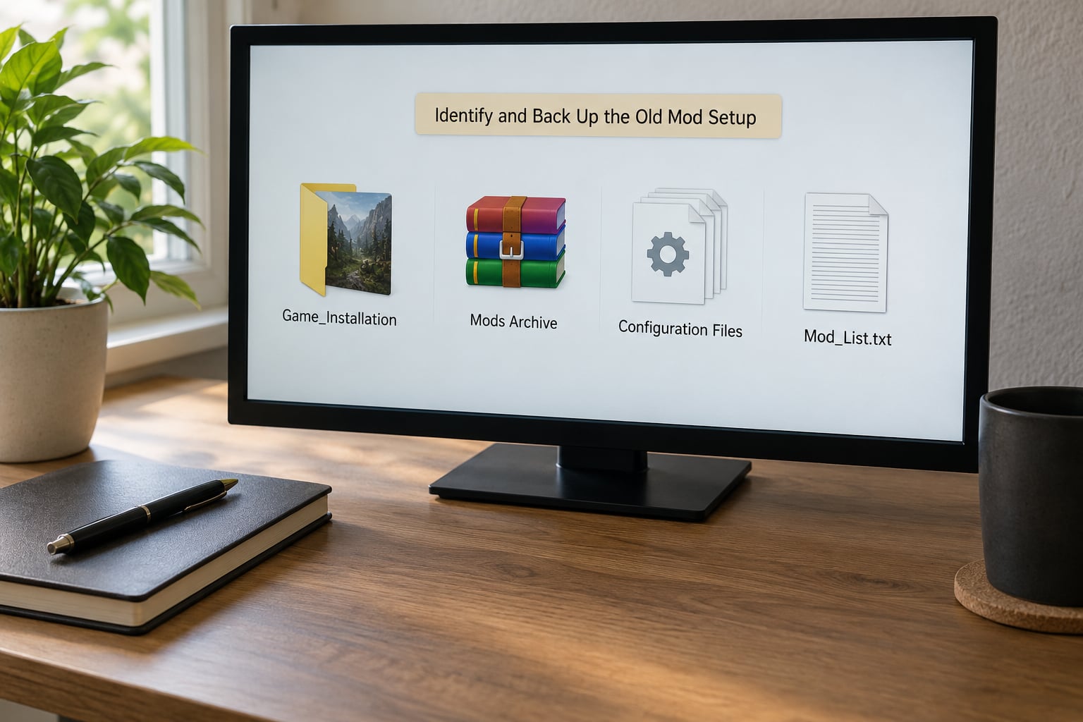 Identify and Back Up the Old Mod Setup